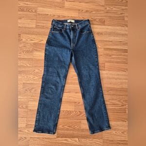Abercrombie & Fitch Women's Ankle Straight Ultra High Rise Jeans